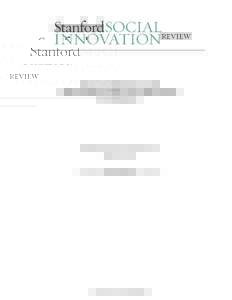 Sponsored Supplement to SSIR  Innovation for the Next 100 Years By Judith Rodin  Stanford Social Innovation Review