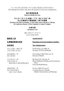 Food and Health Bureau / Government / Hospital Authority / Department of Health / Transfer of sovereignty over Macau / Henrietta Secondary School / Healthcare in Hong Kong / Hong Kong / Secretary for Food and Health