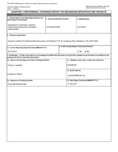 RECIPIENT NAME:Keystone Initiative For Network Based Education and Research OMB CONTROL NUMBER: [removed]EXPIRATION DATE: [removed]AWARD NUMBER: NT10BIX5570026 DATE: [removed]