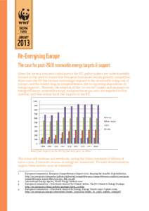 Given the current economic turbulence in the EU, policy makers are understandably focused on the need to ensure that European businesses remain globally competitive. Since 1990 the EU has become increasingly exposed to t