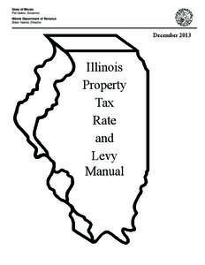 PTAX-60 - Illinois Property Tax Rate and Levy Manual
