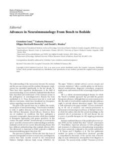 Advances in Neuroimmunology: From Bench to Bedside