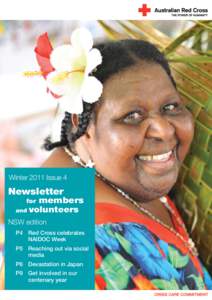 Winter 2011 Issue 4  Newsletter members and volunteers