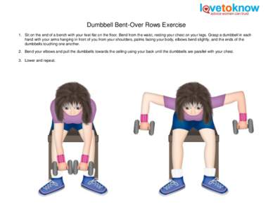 Dumbbell Bent Over Rows Exercise