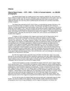 Alberta Report / Canada / BC Report / Association of Commonwealth Universities / Consortium for North American Higher Education Collaboration / Company of the Cross / Edmonton / Link Byfield / Alberta / Publishing / Provinces and territories of Canada / Ted Byfield