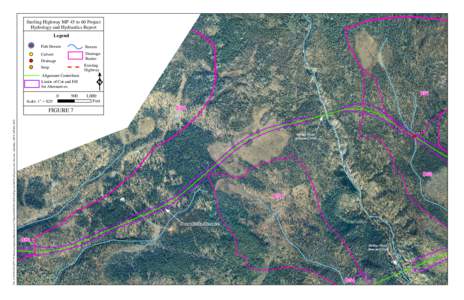 Sterling Highway MP 45 to 60 Project Hydrology and Hydraulics Report Legend  [