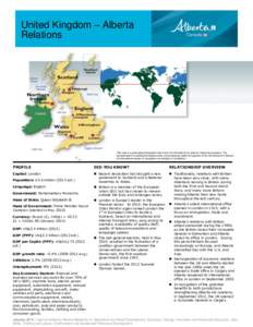 United Kingdom – Alberta Relations United Kingdom – Alberta Relations