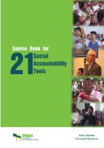 Sourcebook of 21 Social Accountability Tools  Publisher: