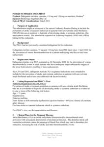 Hematology / Direct thrombin inhibitors / Anticoagulants / Bristol-Myers Squibb / Dabigatran / Warfarin / Apixaban / Stroke / Rivaroxaban / Chemistry / Organic chemistry / Medicine