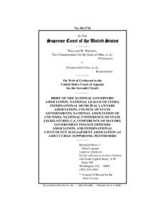 United States Constitution / Case law / History of the United States / West Lynn Creamery /  Inc. v. Healy / Commerce Clause / Complete Auto Transit v. Brady / DaimlerChrysler Corp. v. Cuno / Law / Dormant Commerce Clause / Federalism in the United States