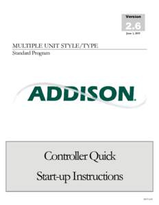 Microsoft Word - Addison Quick Start Guide 2.6.docx