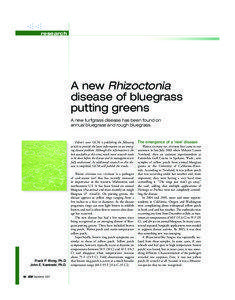 research  A new Rhizoctonia