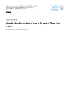 Supplement of Atmos. Chem. Phys. Discuss., 14, 23639–23680, 2014 http://www.atmos-chem-phys-discuss.netdoi:acpdsupplement © Author(sCC Attribution 3.0 License.  Supplemen