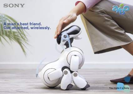 Your Artificial Intelligence Companion  A man’s best friend. Get attached, wirelessly.  Imagine.