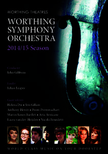 worthing theatres  WORThINg SYMPhONY ORChESTRA[removed]Season