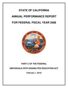 Part C State Annual Performance Report