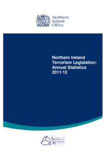 Northern Ireland Terrorism Legislation: Annual Statistics[removed]abcdef