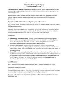 Health / Environmental health / Analytical chemistry / Biomonitoring / Pesticide / United States Environmental Protection Agency / Biomarker / Biomarkers of exposure assessment / Food Quality Protection Act / Chemistry / Environmental chemistry / Medicine