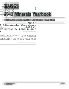The Mineral Industry of Iron and Steel Scrap in 2013