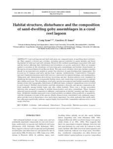 Coral reefs / Fisheries / Great Barrier Reef / Reef / Amblyeleotris / Goby / Watchman goby / Essential fish habitat / Physical geography / Islands / Gobiinae