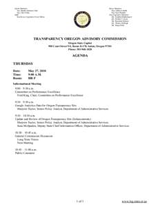 House Members: Rep. Jefferson Smith Rep. Kim Thatcher Non-Legislative Members: Mr. Jonathan Bartholomew Mr. Michael J. Green