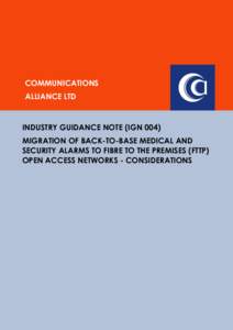 Local loop / Security / Safety / Network architecture / Burglar alarm / Fiber to the x / Medical alarm / NBN Co / On-premises wiring / Telecommunications in Australia / Internet in Australia / National Broadband Network