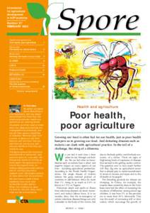 Information for agricultural development in ACP countries Number 97 FEBRUARY 2002