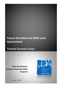 Future Directions for NSW Local Government