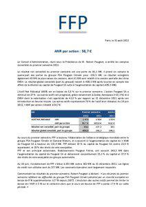 [removed]Communiqué FFP - Rts S1 2012