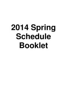 Microsoft Word[removed]Spring Schedule Booklet.docx