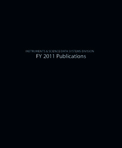 Technology  Instruments & Science Data Systems Division FY 2011 Publications