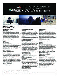 SILVERDOCS-interestsheets-Military-War#