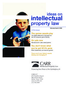 ideas on  intellectual property law february/march 2006