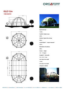 IGLO 15mSpannweite / Span 15,00 m Traufhöhe / Height of eaves