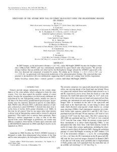 The Astrophysical Journal, 661: L93–L96, 2007 May 20 ᭧ 2007. The American Astronomical Society. All rights reserved. Printed in U.S.A.
