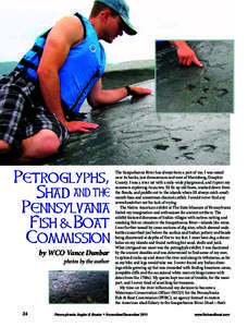 Petroglyphs, Shad and the Pennsylvania Fish &Boat Commission by WCO Vance Dunbar