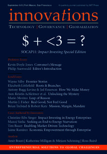 Social finance / Environmental economics / Business ethics / Applied ethics / Funds / Impact investing / Social return on investment / Socially responsible investing / Corporate social responsibility / Finance / Business / Social responsibility