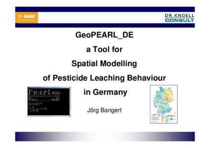 Microsoft PowerPoint - 0910_Bangert_GeoPEARL_Workshop_091028_for_pdf.ppt