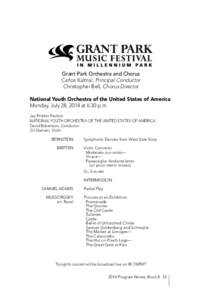 Classical music / David Robertson / Education in New York / Music / Daniel Hege / Rinat Shaham / Year of birth missing / Orli Shaham / Gil Shaham