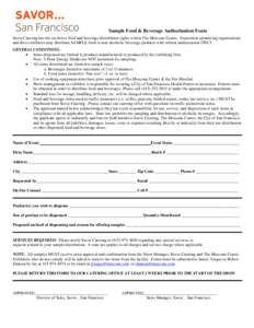 Microsoft Word - Sample F&B Authorization Form 2014