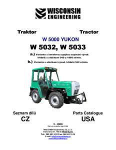 Traktor  Tractor W 5000 YUKON