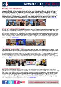 NEWSLETTER 7-8|2011 .gov 11 |2010 http://prague.usembassy