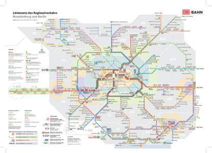 Liniennetz des Regionalverkehrs Brandenburg und Berlin gültig vombisWismar  RE2