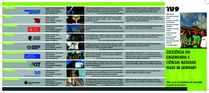RWTH Aachen  TU Berlin TU Braunschweig