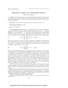 Markov processes / Digital signal processing / Dirac delta function / Fourier analysis / Measure theory / Multi-agent system / Continuous function / Markov chain / Random walk / Mathematical analysis / Statistics / Stochastic processes