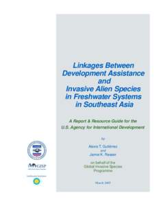 Linkages Between Development Assistance and Invasive Alien Species in Freshwater Systems in Southeast Asia