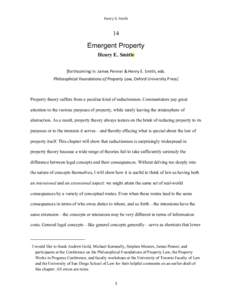 Microsoft Word - EmergentProperties ch 14 edited.doc