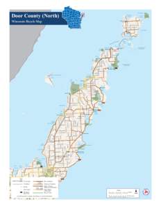 Door County Bicycle Map - WisDOT