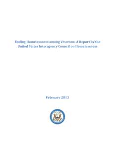 Microsoft Word - USICH Ending Homelessness Among Veterans Rpt_February 2013_FINAL
