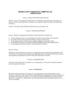 Quorum / Article One of the United States Constitution / Committee / United States Constitution / Structure / Heights Community Council / Oklahoma Legislature / Parliamentary procedure / Government / Politics